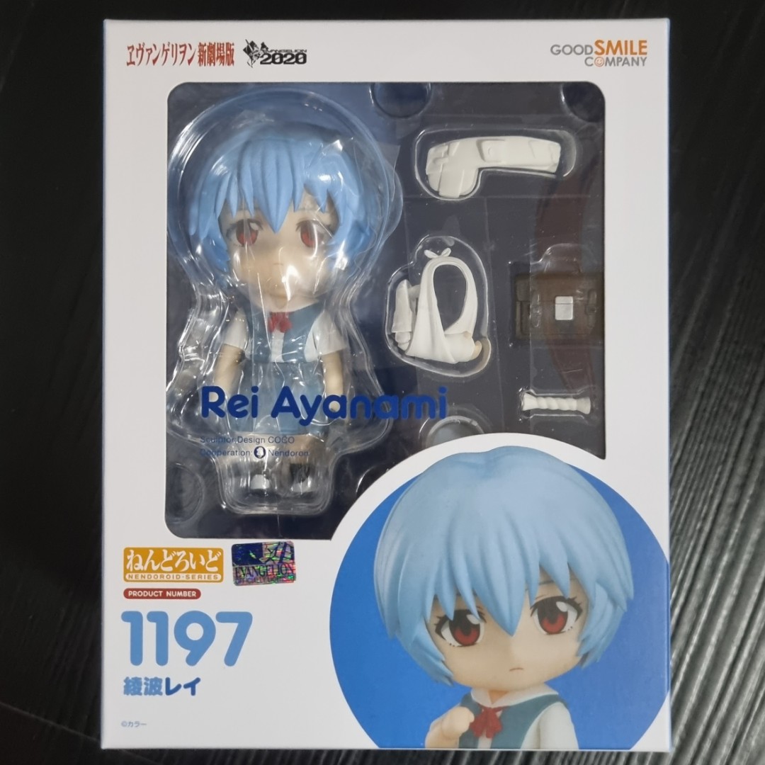 Nendoroid Rei Ayanami Nendoroid 1197, Hobbies & Toys, Toys & Games on ...