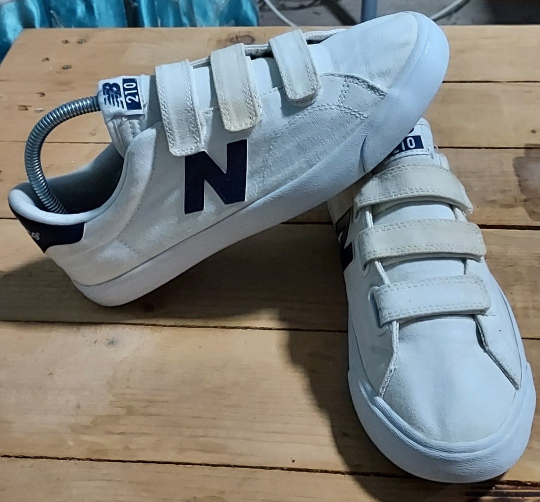 Men's new deals balance velcro sneakers
