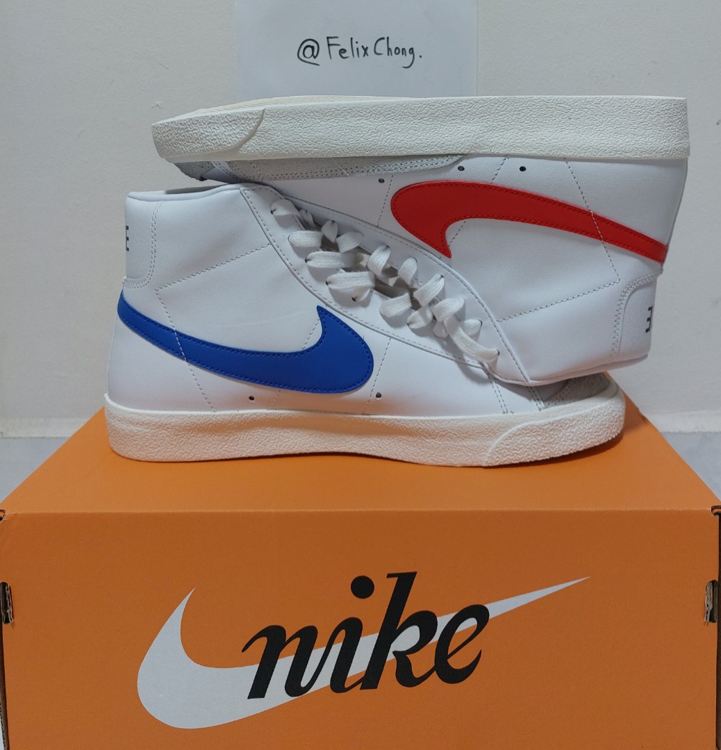Red blue nikes new arrivals