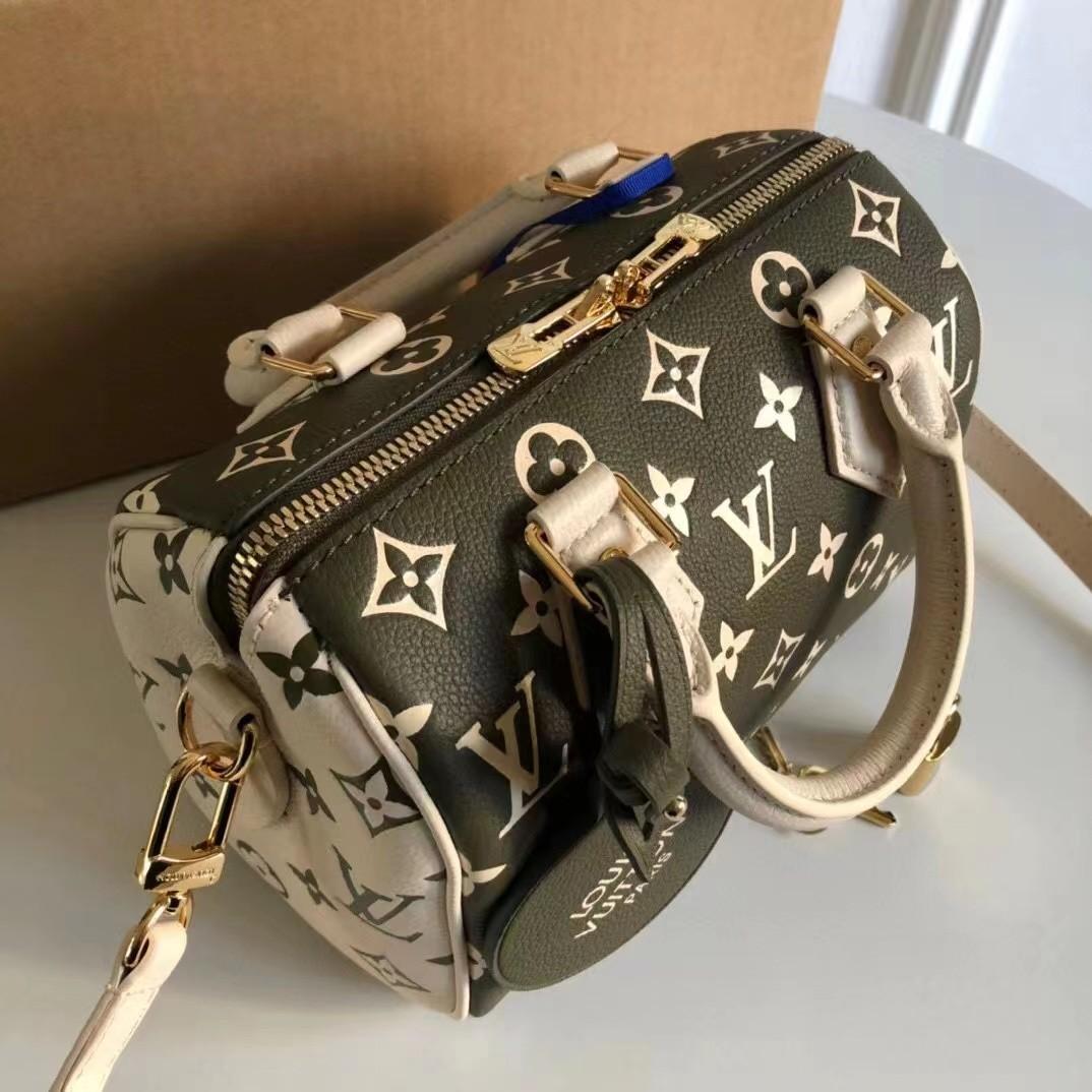 New Olive green LV speedy bandouliere 20 monogram bag, Women's Fashion, Bags  & Wallets, Shoulder Bags on Carousell