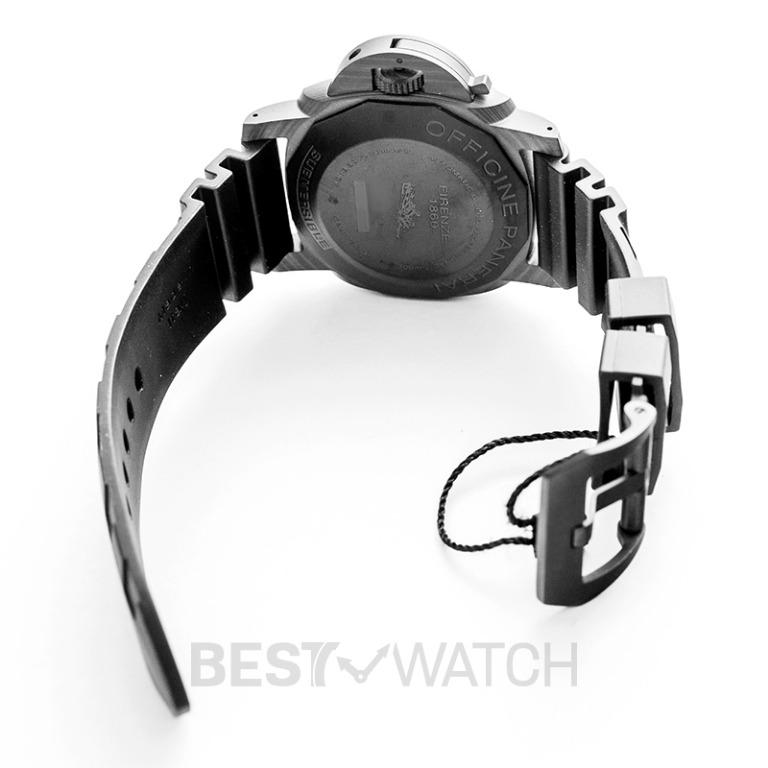 NEW Panerai Luminor Submersible Carbotech Automatic Black Dial 47 mm Men s Watch PAM00616