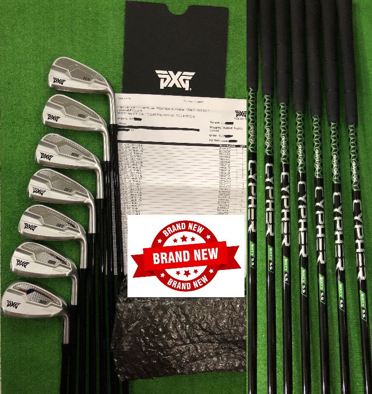 NEW PXG 0211 DualCor (4W) Irons (7 PIECES) [With PREMIUM ProjectX