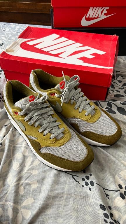 Nike Air Max 1 Curry Pack Olive Men s Fashion Footwear