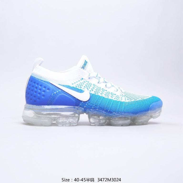 Nike Air Vapormax Flyknit 2018 Men s Low Shock Absorbing All match Casual Shoes Fashion Air Cushion Running Shoes