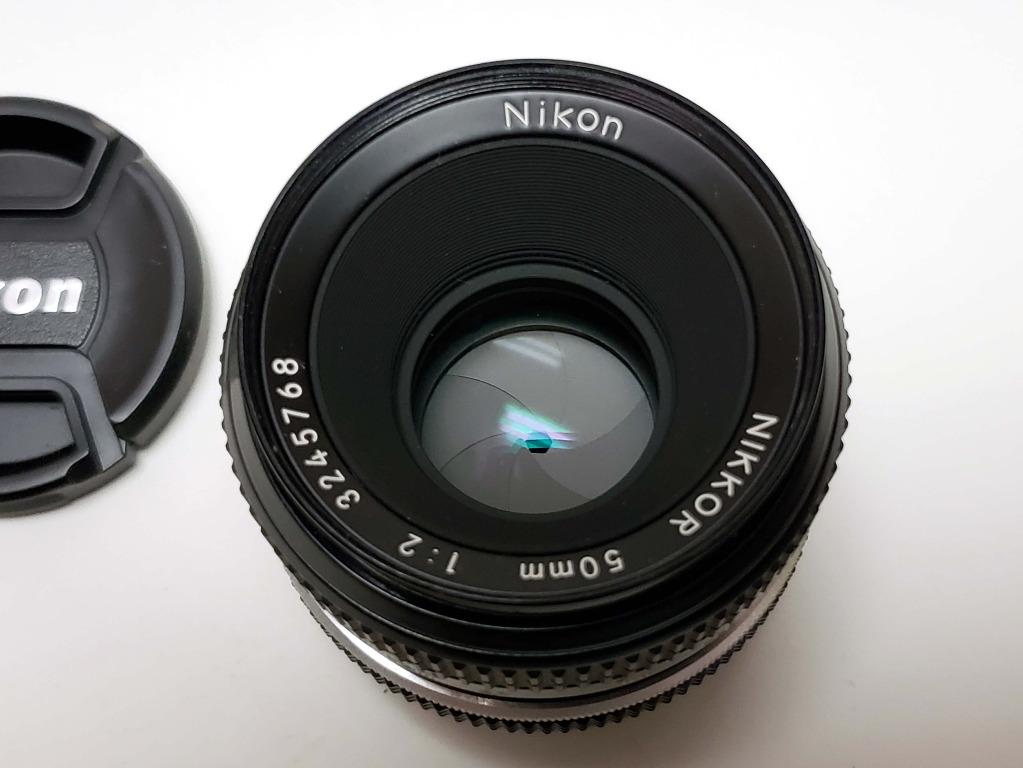 Nikon Nikkor 50mm F2 Non-ai Lens, 攝影器材, 鏡頭及裝備