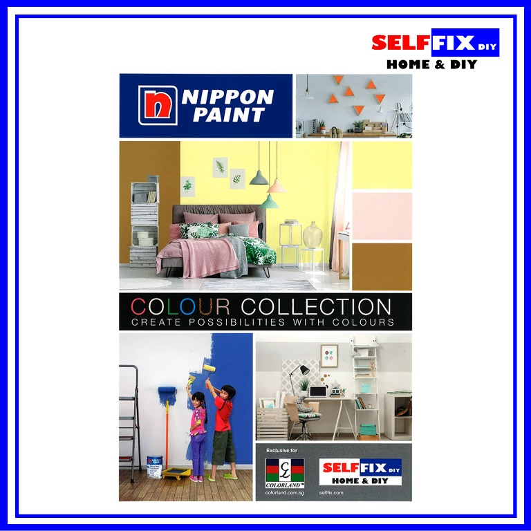 Nippon Paint Colour Chart Catalogue Exclusive for Selffix, Furniture