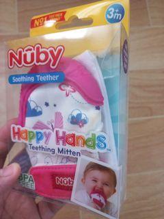 Nuby Happy Hands teething mitten