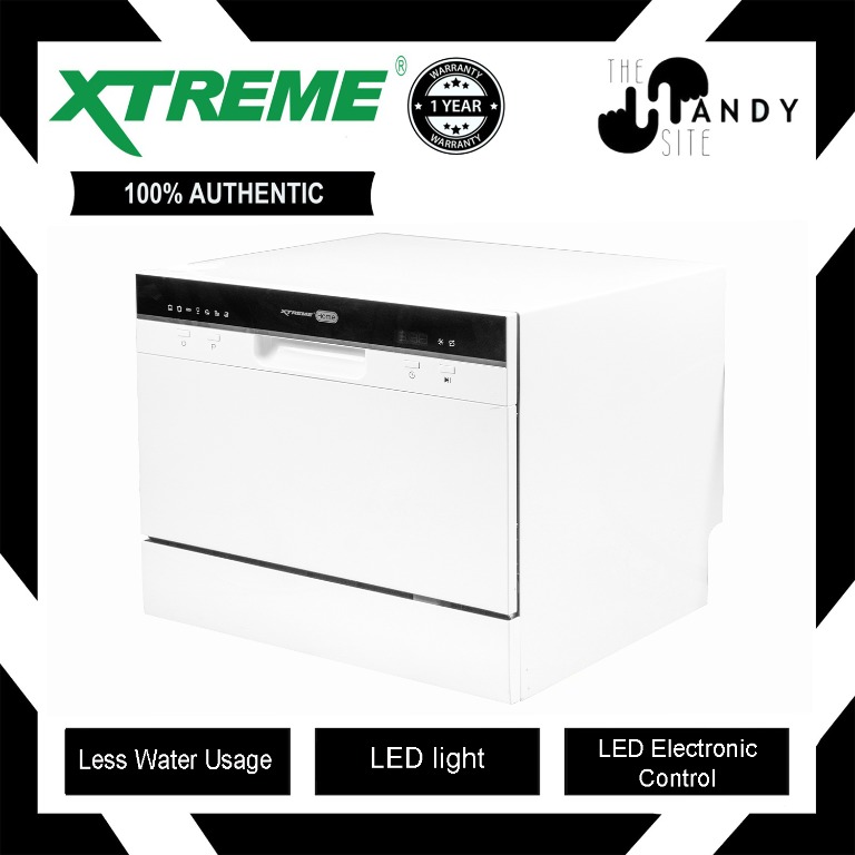 [ONHAND]XTREME HOME DISHWASHER XHWISH6000, TV & Home Appliances
