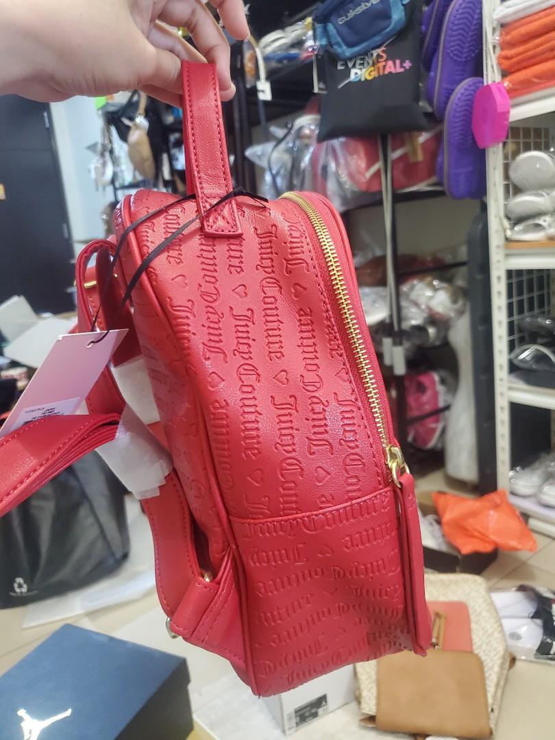 Juicy couture sales red backpack