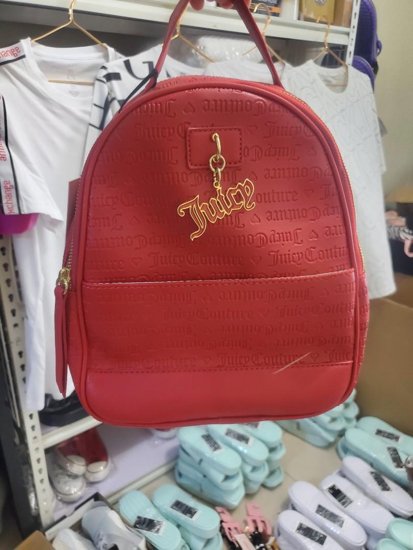 Orig juicy couture mini backpack RED