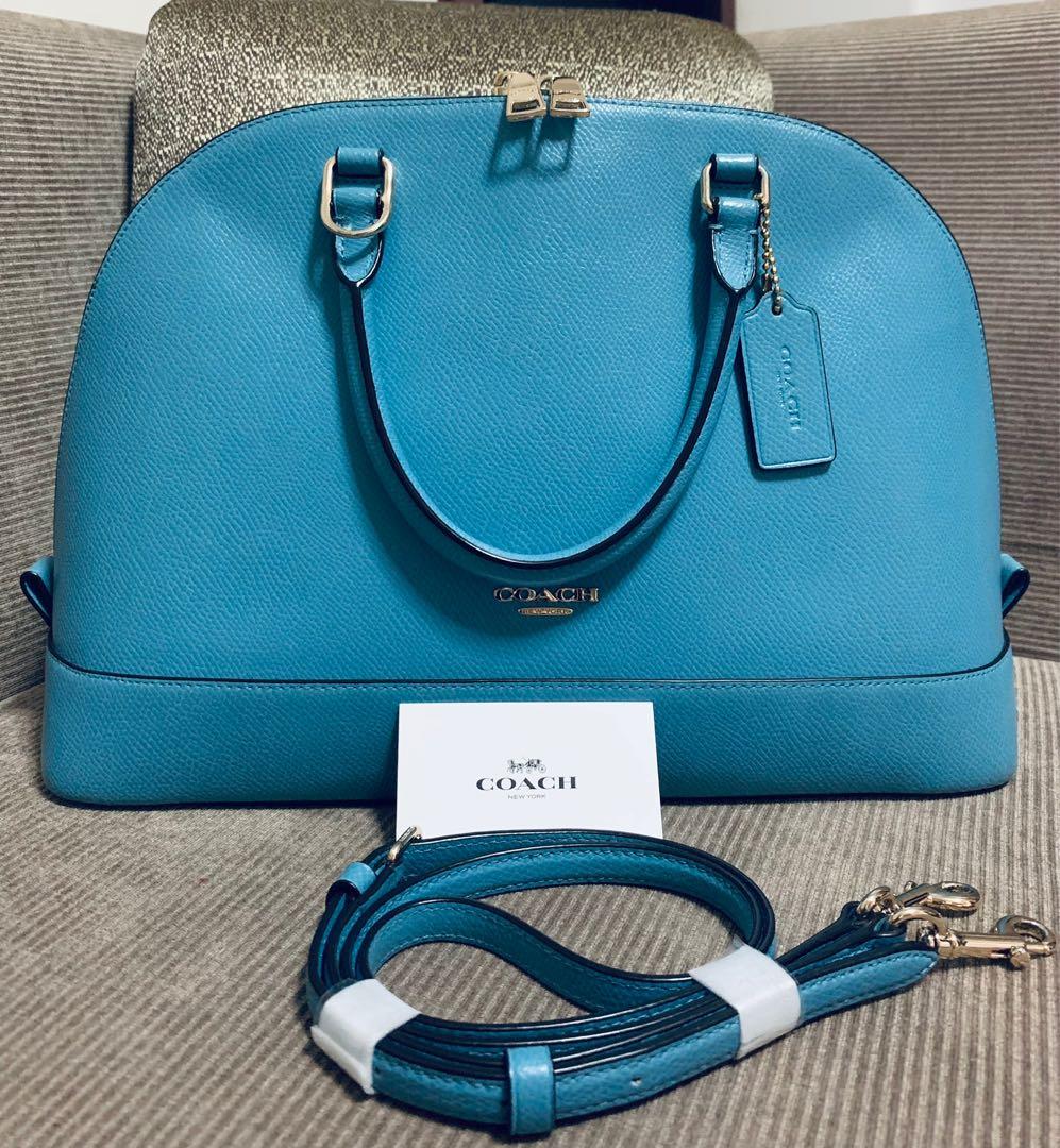 Preloved Coach Small Alma bag, Luxury, Bags & Wallets on Carousell