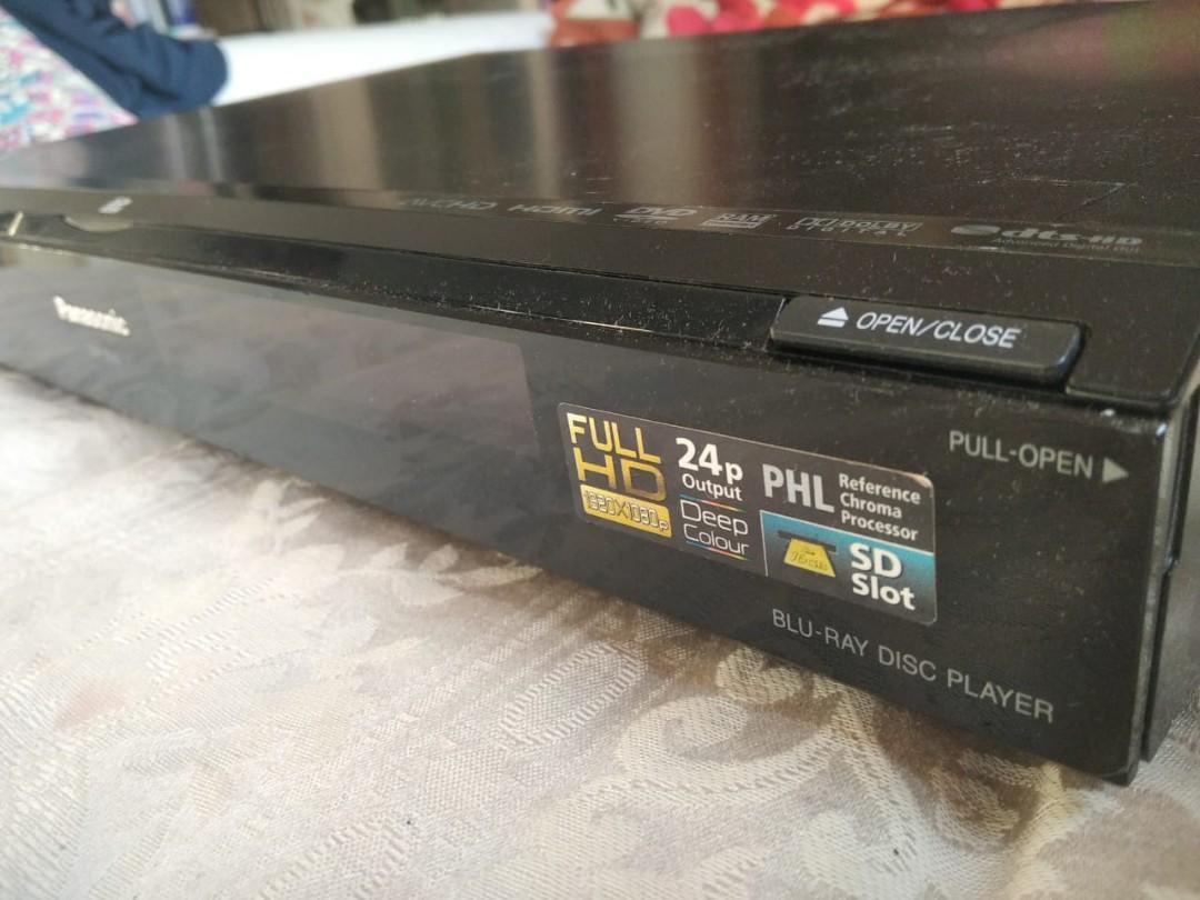 Panasonic Bluray, TV & Home Appliances, TV & Entertainment, BluRay