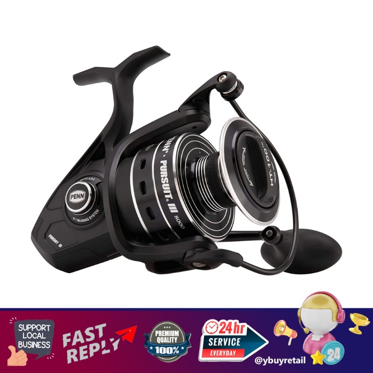 Penn Pursuit Iii Fishing Reel 8000 Sports Equipment Fishing On Carousell
