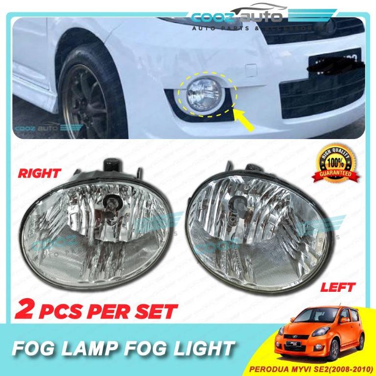 Perodua Myvi Se 2008 Foglamp Fog Lamp Fog Light Spot Light Auto Accessories On Carousell