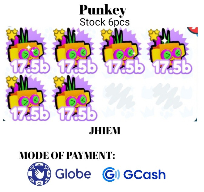 Pet Simulator X - Punkey !!!, Video Gaming, Gaming Accessories, In-Game