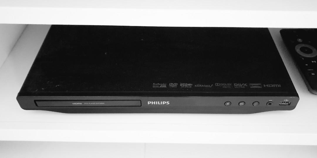 Philips DVD USB HDMI Karaoke Player, TV & Home Appliances, TV