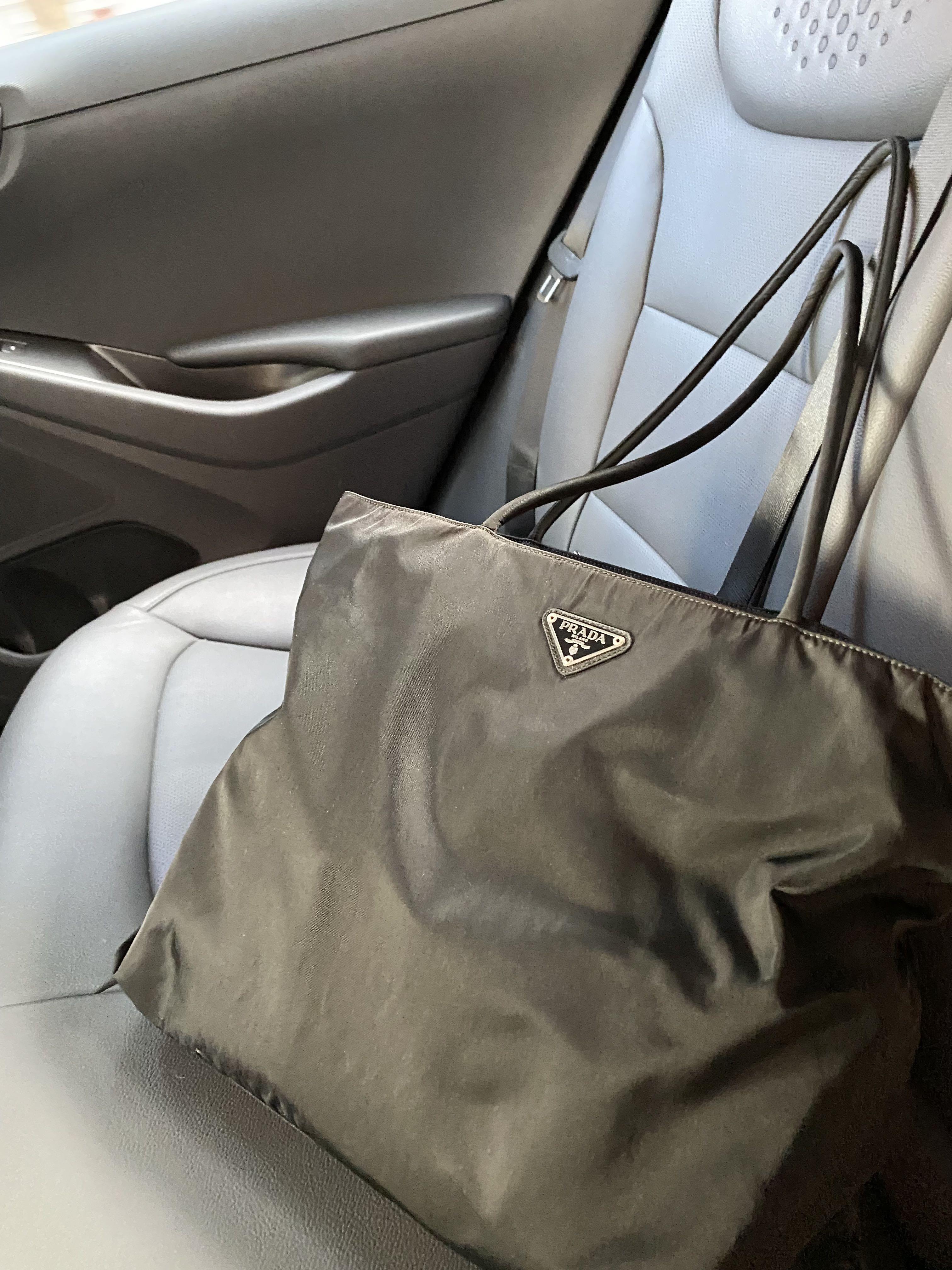 Prada Tessuto Nylon City Shoulder Tote Bag, Luxury, Bags & Wallets on  Carousell