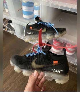 nike ryz 365 trainers in off white and iridescent pink