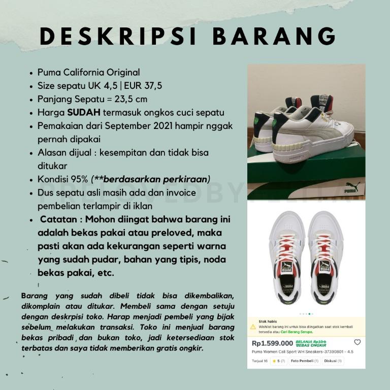 Puma cali carl sales