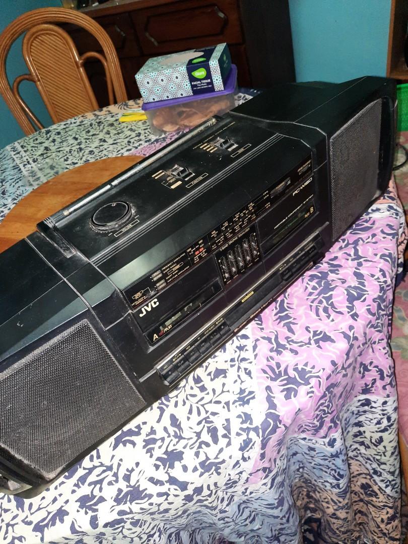 Radio kaset klasik JVC PC-W150, Audio, Other Audio Equipment on Carousell