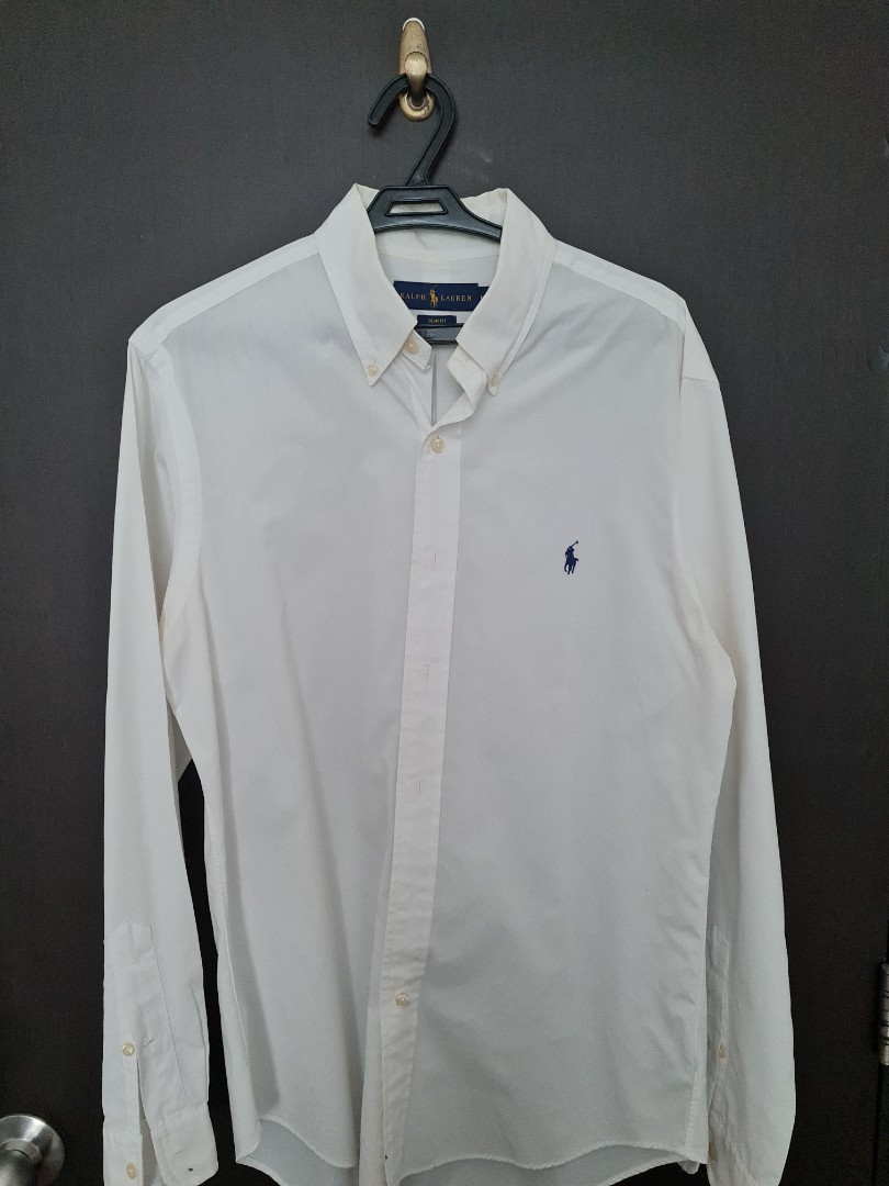 Polo ralph lauren long sleeve outlet white