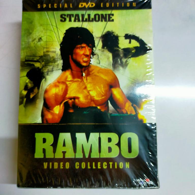RAMBO Special Edition DVD Collection 3 Disc, Hobbies & Toys, Music ...