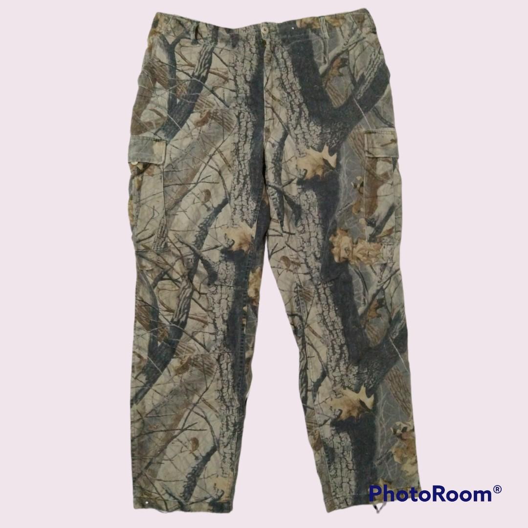 Rattlers brand realtree hunting outdoor cargo pants 6 pocket army