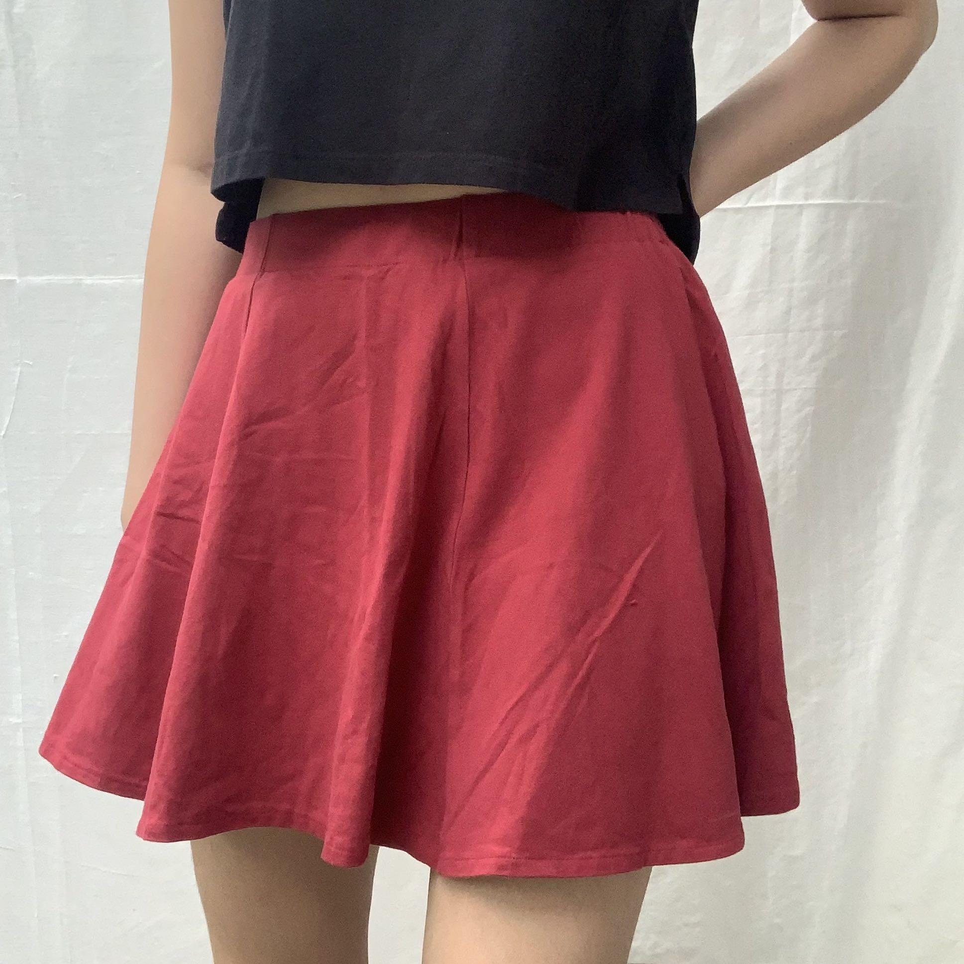 skirt red