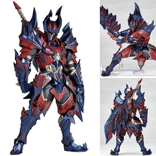 Revoltech Amazing Yamaguchi Hunter Malzeno Armor Set Monster Hunter
