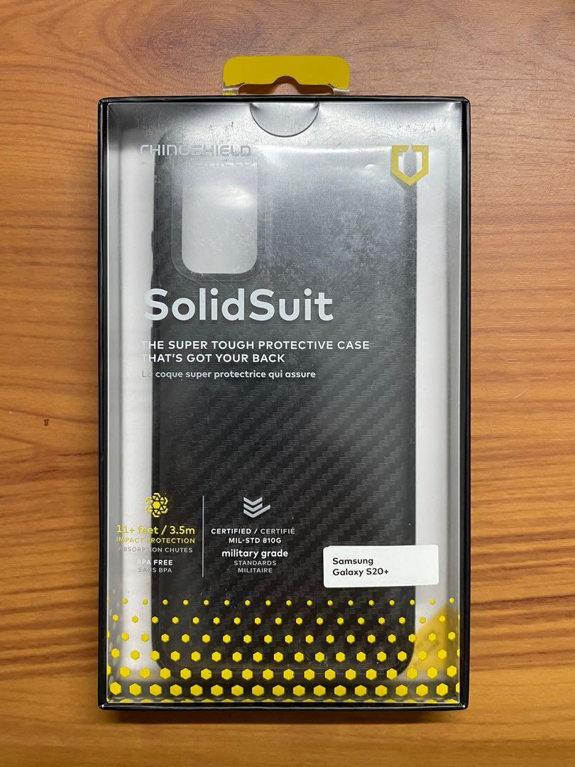 Rhinoshield Solidsuit Samsung S20 Plus, Mobile Phones & Gadgets, Mobile &  Gadget Accessories, Cases & Sleeves on Carousell