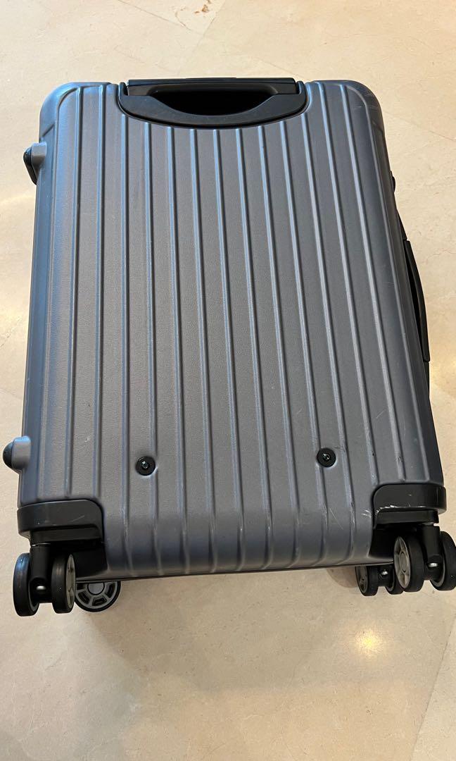 Rimowa salsa grey carry on, Luxury, Bags & Wallets on Carousell