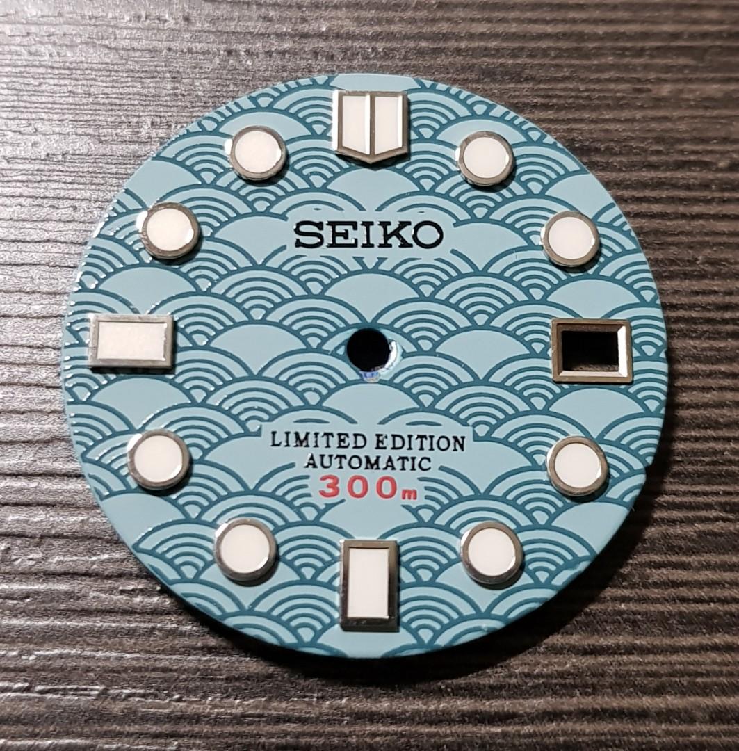 Seiko Dials - Seigaiha Waves Series [Blue Horizon], Men's Fashion, Watches  & Accessories, Watches on Carousell