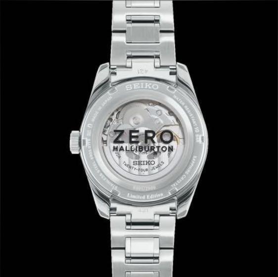 Seiko PRESAGE Sharp Edged Series ZERO HALLIBURTON Limited... for $904 for  sale from a Trusted Seller on Chrono24