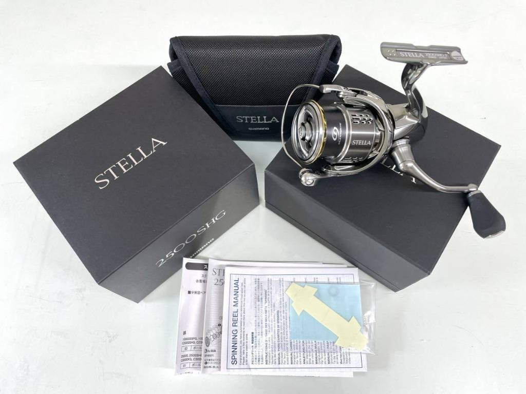 SHIMANO 18 STELLA 2500SHG 捲線器, 運動產品, 釣魚- Carousell