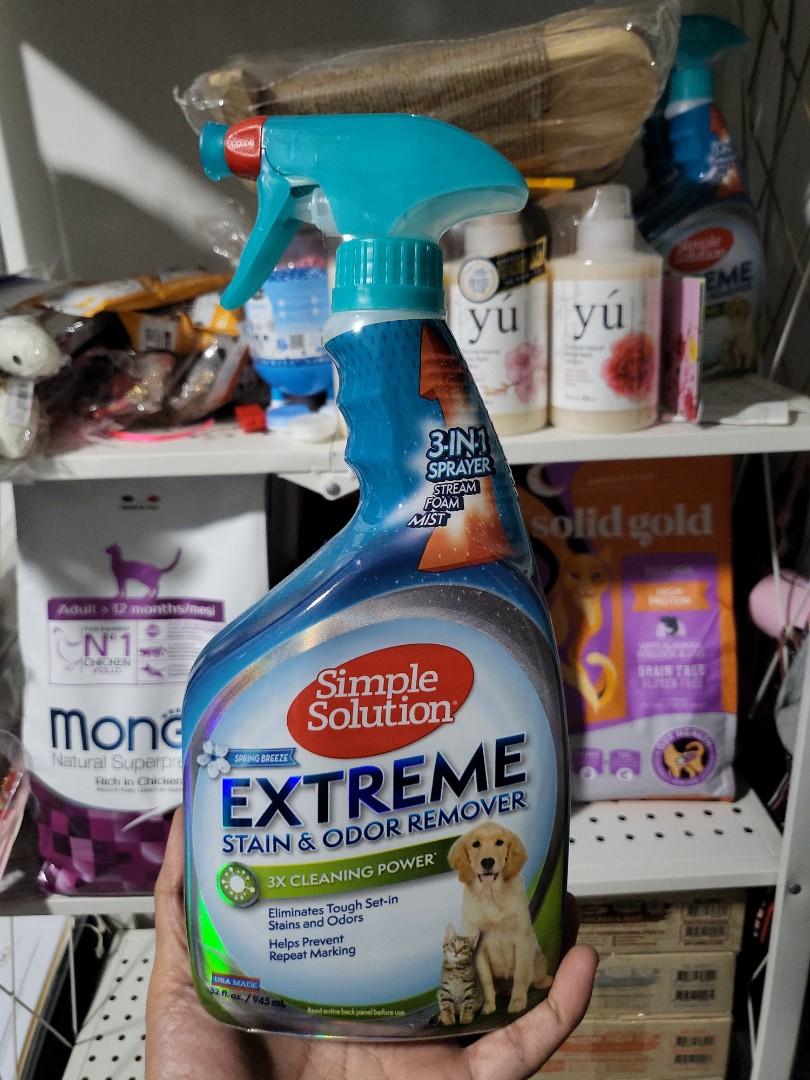 simple solutions stain and odor remover