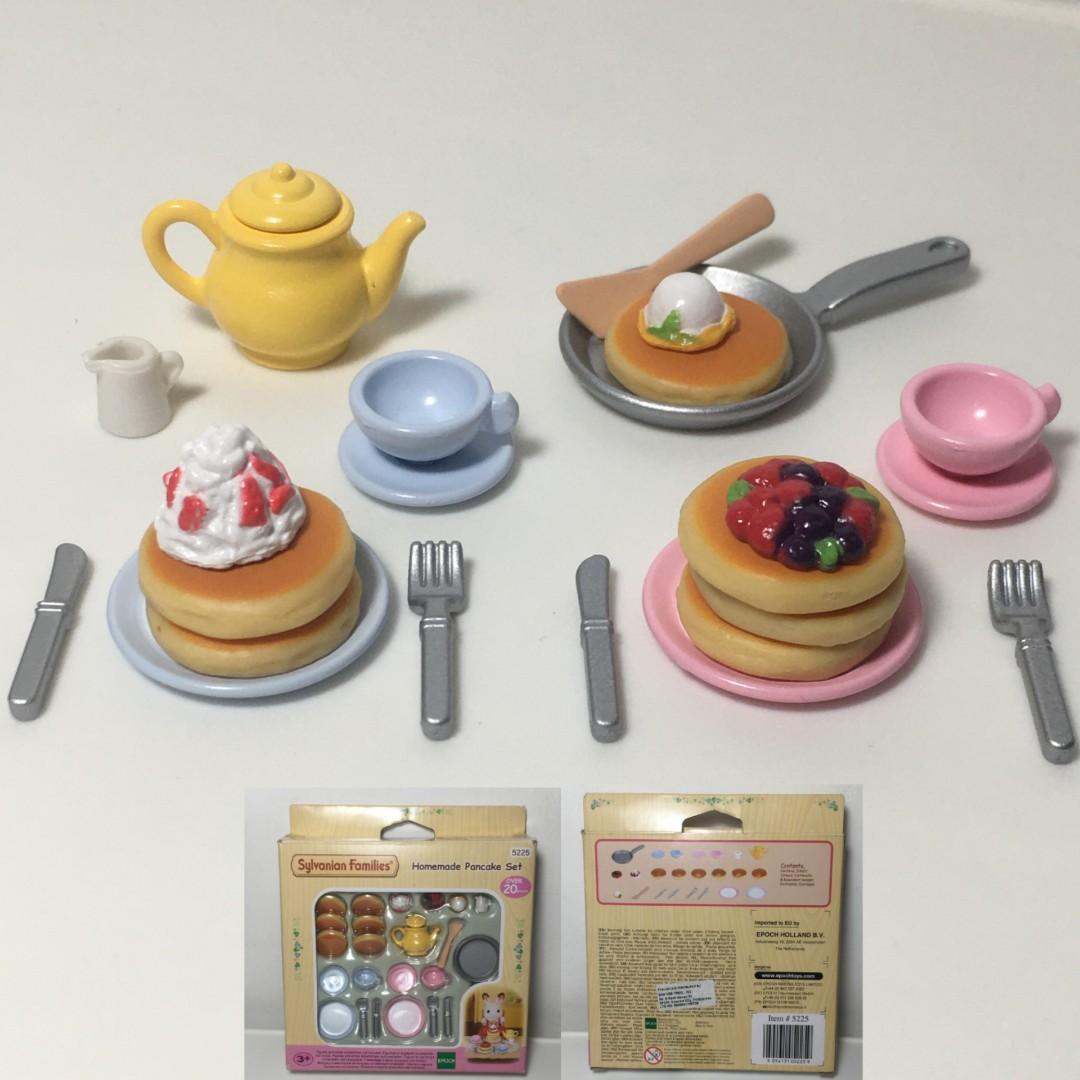 Sylvanian Families Homemade Pancake miniature toy set Hobbies