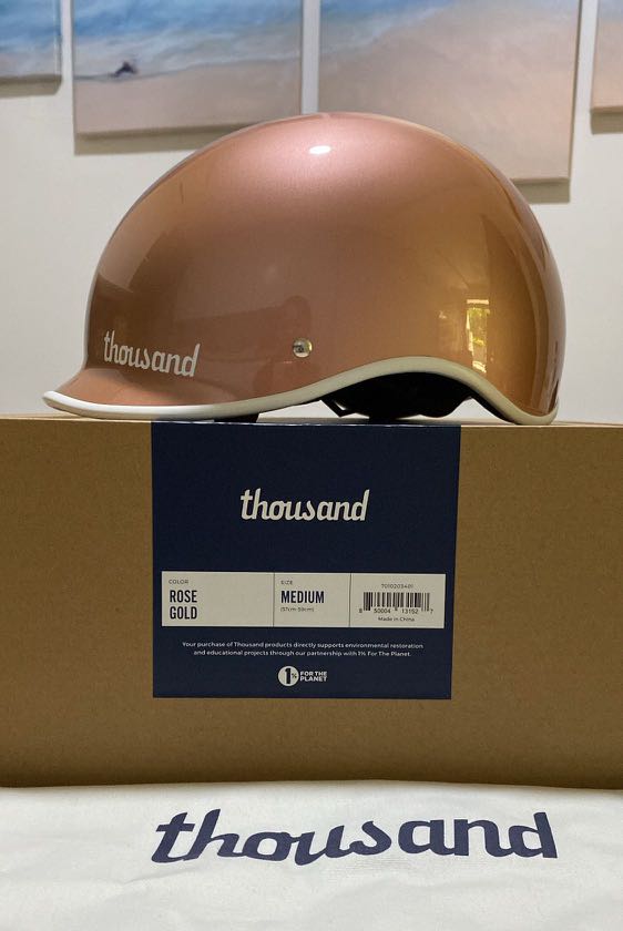Thousand Helmet Rose Gold Sports Equipment Bicycles Parts