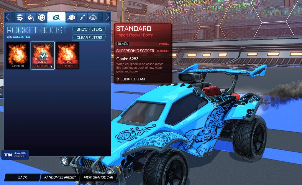 Tier 2 Black Standard Boost | Rocket League PC u0026 Console, Video Gaming,  Gaming Accessories, In-Game Products on Carousell