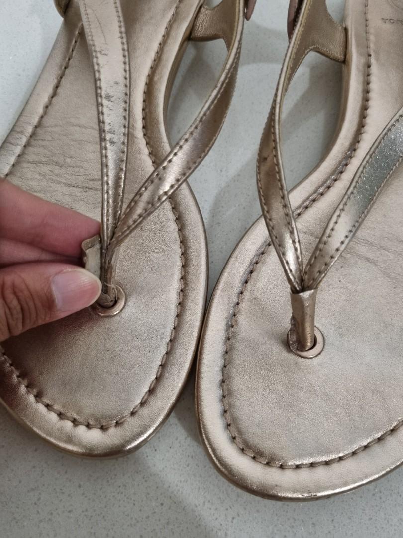 Tory Burch Rose Gold Sandals size6.5