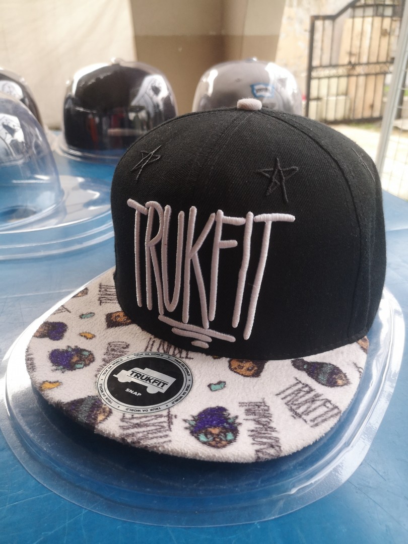 Trukfit Yellow Black Hat Snapback Adjustable Mens Lil Wayne Graffiti  Pattern | eBay