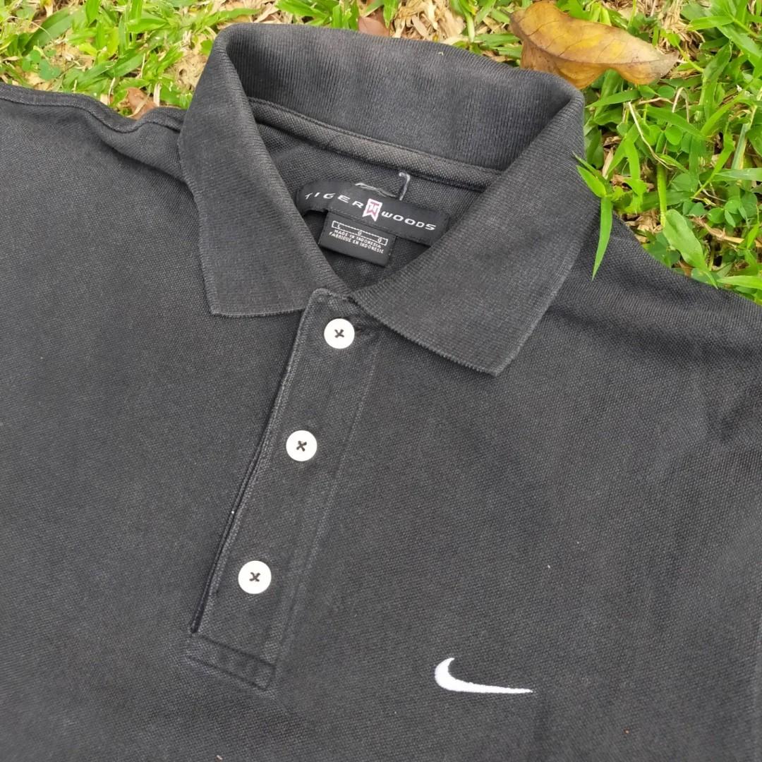 T-shirt polo Nike x Tiger Woods, Fesyen 