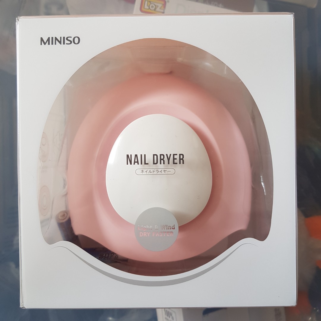 [USED] Nail Dryer (from MINISO), Beauty & Personal Care, Hands & Nails