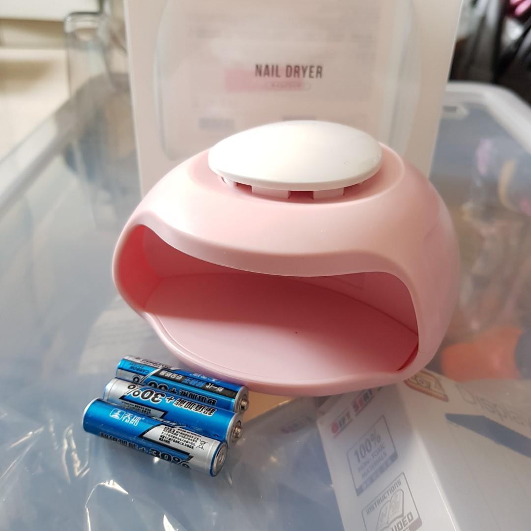 [USED] Nail Dryer (from MINISO), Beauty & Personal Care, Hands & Nails