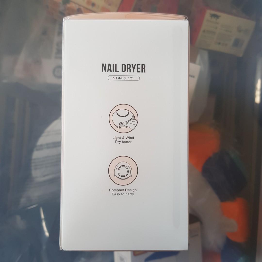 [USED] Nail Dryer (from MINISO), Beauty & Personal Care, Hands & Nails