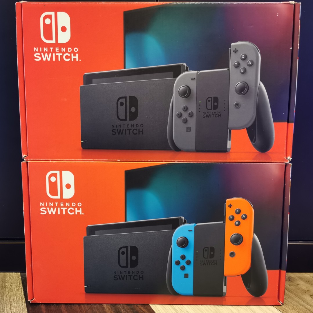 [USED] Nintendo Switch V2 Basic set, Video Gaming, Video Game Consoles