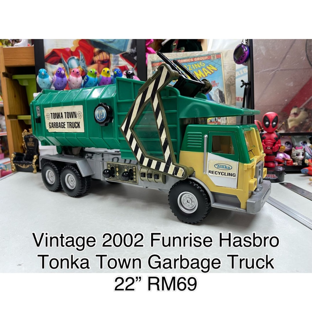 Funrise toy tonka mighty motorized store garbage truck