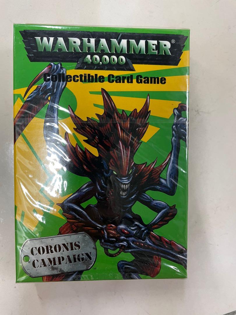 2002 Warhammer 40K CCG Coronis Campaign Imperial Guard Starter New Sealed 