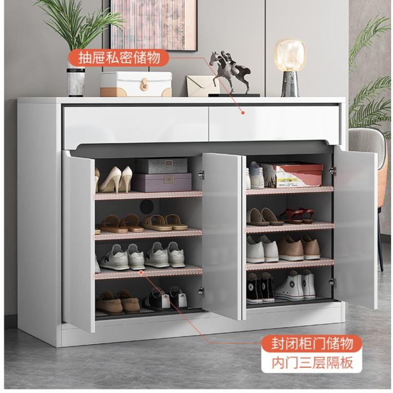 White shoe stand store