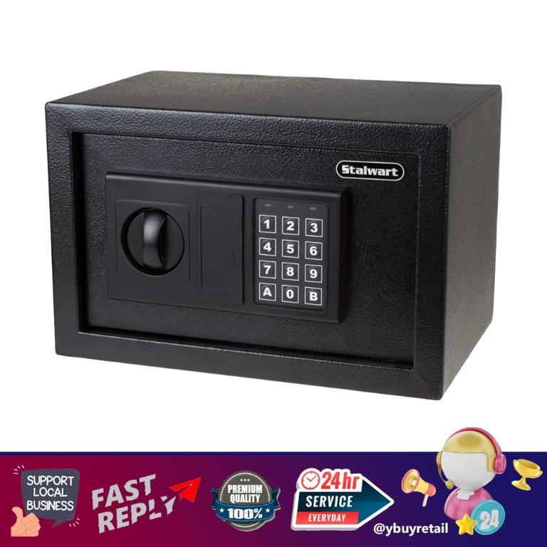 YBR] Digital Safe-Electronic Steel Safe with Keypad, Manual Override Keys-Protect  Money, Jewelry, Passports-For Home, Business or Travel by Stalwart,  Everything Else on Carousell