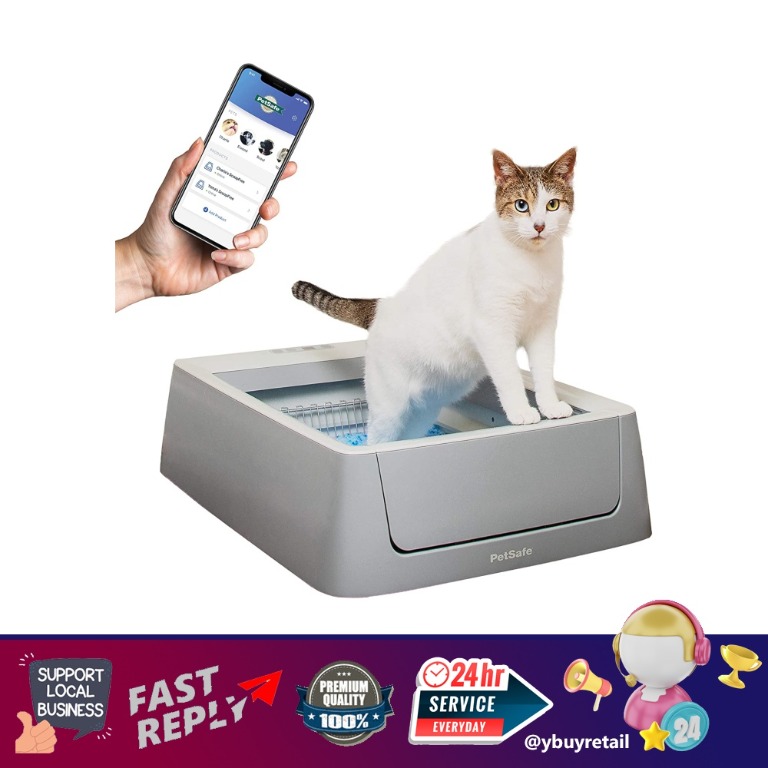 YBR PetSafe ScoopFree Smart Self Cleaning Cat Litter Box Smart